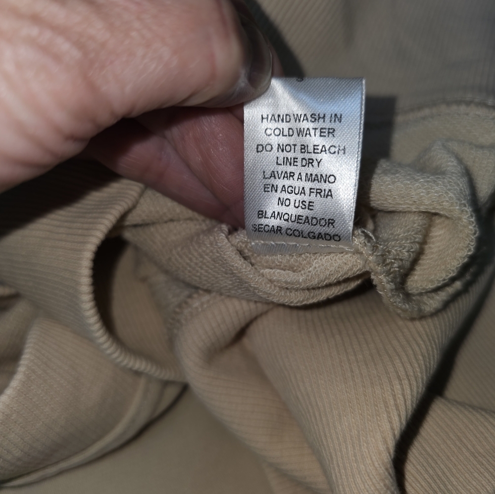 Entro, Women's Size Small Sleeveless Beige Zip-Up Dress, NWT - Picture 10 of 11